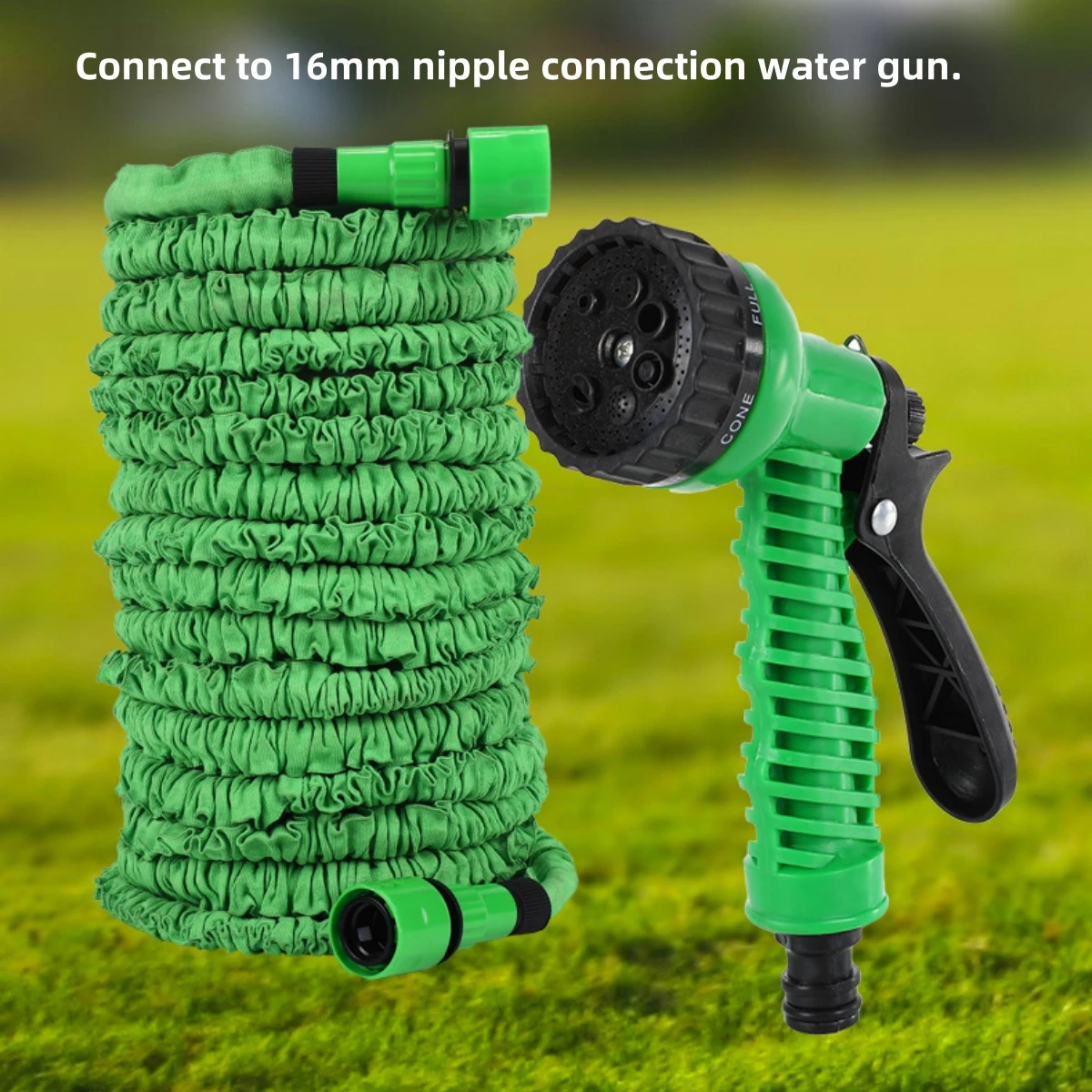 25FT-200FT Expandable Magic Hose Lightweight Design Durable Materials 7 Water Spraying Functions Gun Home Garden Watering Tools - Image 8