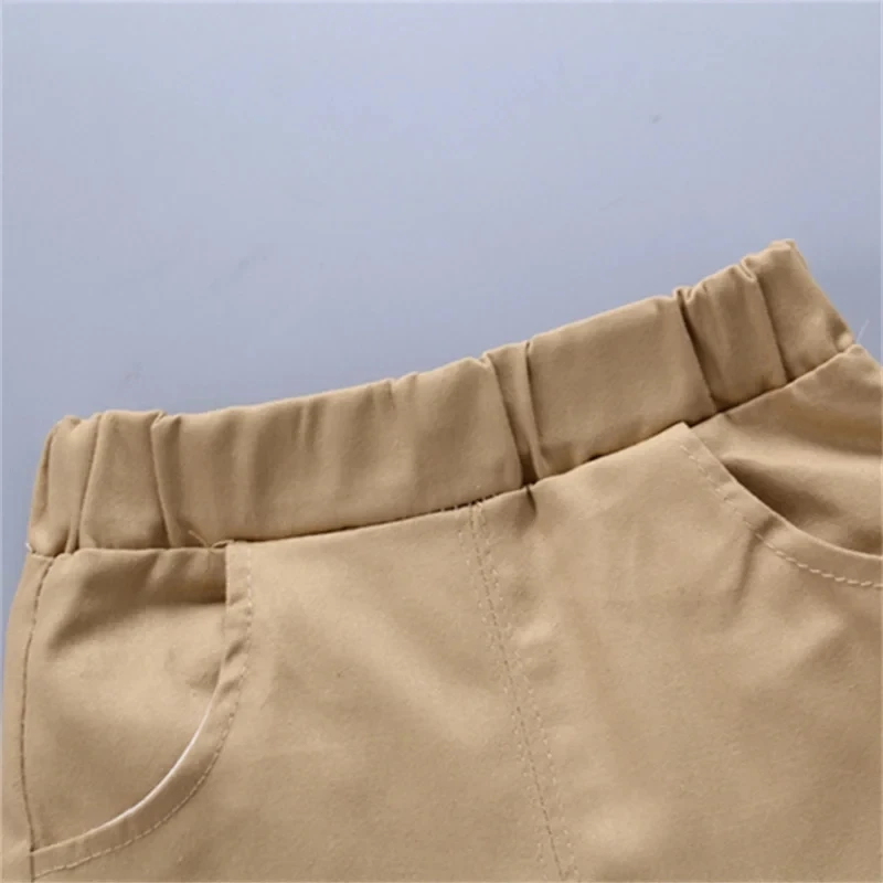 2PCS Baby Set Cute Kids Boys Clothes Summer Random Print Boat Anchor Pattern Short Sleeve Shorts Set For 1-5Years - Image 6