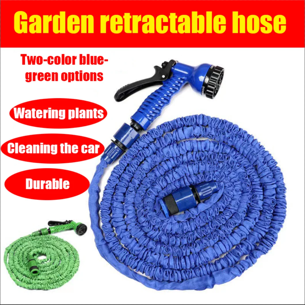 25FT-200FT Expandable Magic Hose Lightweight Design Durable Materials 7 Water Spraying Functions Gun Home Garden Watering Tools - Image 7