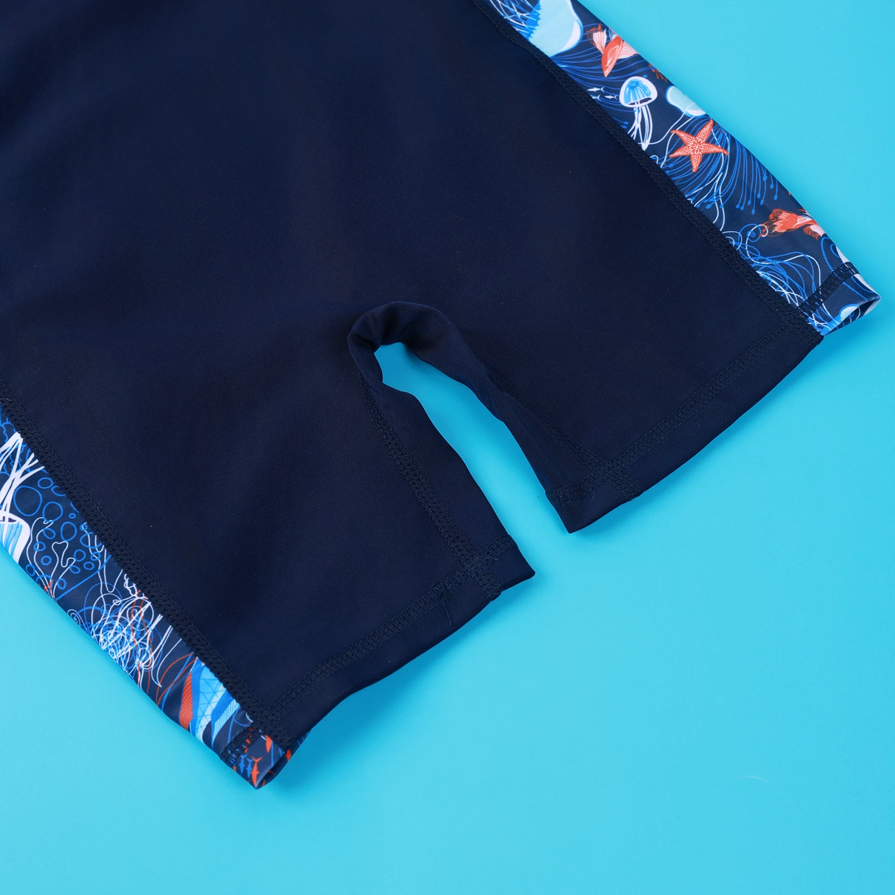 One-Piece Swim Suits Sportswear Girls Boys Summer Swimwear Children Swimsuits Kid Short Sleeve Quick Drying Sun Protection - Image 6