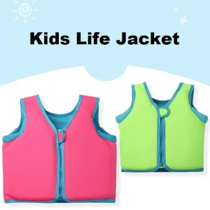 Toddlers Learn Swimming Life Jackets Neoprene Children's Swim Vest Surfing Rafting Swimming Sailing Water Sports Life Jacket