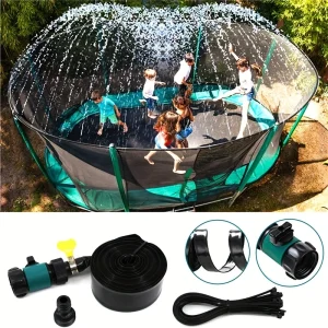 Multifunctional Trampoline Sprinkler Water toy for kids&adults-Outdoor lawn/Backyard Summer Fun,Games,Accessories,Activity,gift