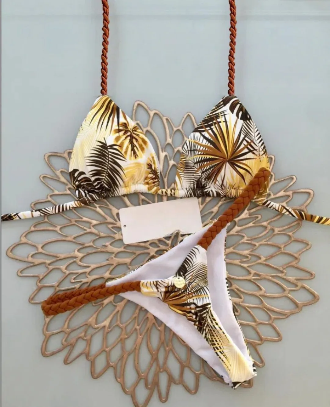 New Sexy Women Bikini Beach Holiday Swimsuit Two-piece Set - Image 6