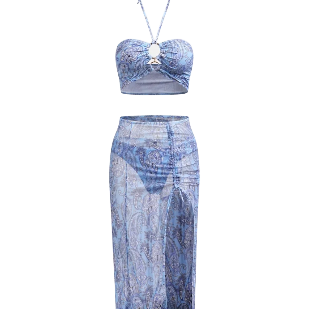 Woman Swimsuits 2025 Beach Dress Swimwear Clothing Beachwear Beach Dresses Clothes Women's Sarong Feminina Tankini Female Suits - Image 4